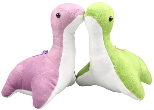 2 Pcs Apexlegendary Nessies Plush Apexlegendary Figur Nessies Niedlich Plüschpuppe 20 cm / 7.9 Inch Apexlegendary Nessies Monster Party Deko Doll