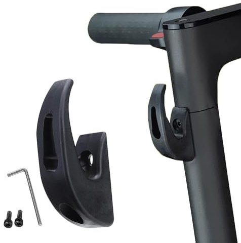 Miraculife Elektroroller Haken, Front Haken für Xiaomi M465 /M187/Pro Scooter, E Scooter Zubehör, Elektroroller Fronthaken Multifunktionshaken Kompatibel, Elektro Scooter Fronthaken