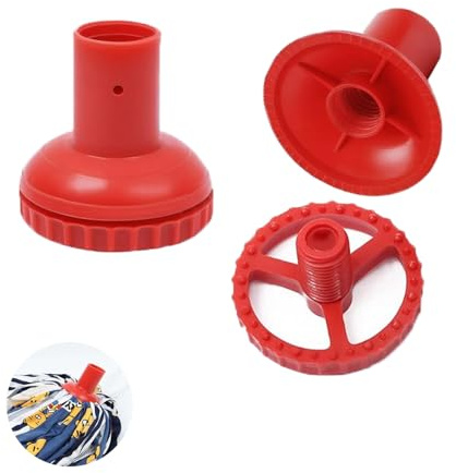 UtySty Lot de 2 pinces de rechange pour serpillère en coton humide - Recharges de fil faites à la main