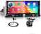 1-DIN-Autoradio fürs Auto mit kabellosem CarPlay Android Auto, Podofo Android Radio 6,9-Zoll-Touchscreen-Autoplayer unterstützt Bluetooth/EQ/Mirror Link, USB-A- und USB-C-Eingang