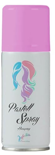 100ml Jofrika buntes Pastell-Spray Haarspray Colorspray bunt Fasching Karneval auswaschbare Haarfarbe (Violett, 100ml)