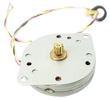 DC 12V Ultra-thin Circular Stepper electronic starter 2-phase 4-wire PM Permanent Magnet Stepping electronic starter with Copper Metal Gear PKNVKZIDK