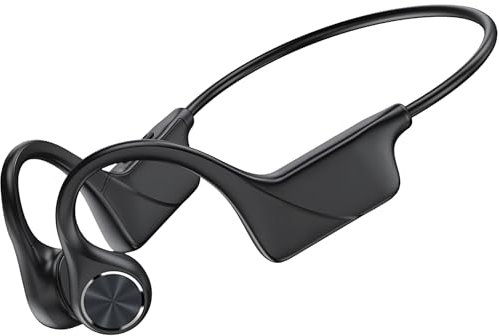 Monodeal bone conduction headphones, Bluetooth 5.3 Open Ear Headphones,Running headphones Wireless Sport Headset IPX5 Waterproof Dustproof Long Battery Life