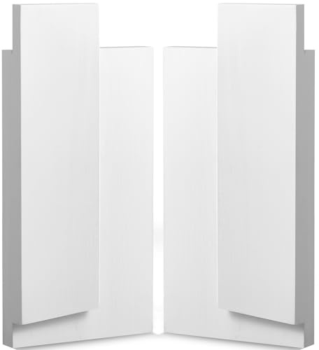 CroBlissful Pine Wood Door Frame Rot Repair Kit, 4-9/16 W X 12 L All-in-One Exterior Door Jamb Reinforcement Kit for Inward-Opening Doors & Window Sills, Durable Wetproof Paint, DIY Friendly