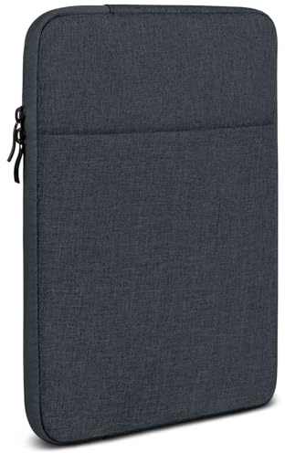moex Tablet Hülle für Huawei MatePad 11.5 S (2025 Tasche mit Reißverschluss und Fach für Zubehör, Nylon Stoff Sleeve weich Gepolstert, Schutzhülle Minimalistisch Dash Case, Anthrazit