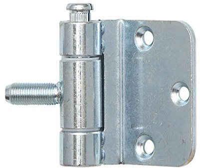 Stahlzargenband 3-tlg. f. stumpfe Türen, Band 18 x 62 mm, Stahl verzinkt