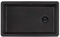 Ruvati 31 x 19 inch Undermount Granite Composite Single Bowl Kitchen Sink - Midnight Black - RVG2033