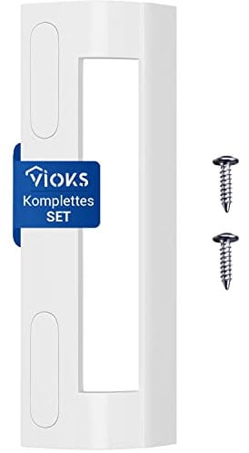 VIOKS Kühlschrank Griff Universal 200x70x45mm & Weißer Türgriff Set mit Befestigungsabstand 82-163mm für Bosch Kühlschrank mit Gefrierfach & Siemens Gefrierschrank/Ignis Kühlschrank Zubehör