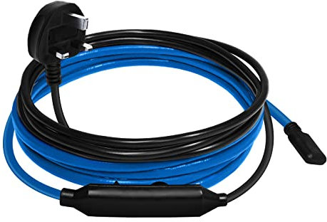 36m Electric Heater Wire Pipe Heating Cable | Can Heat up and Protect The Pipe from Frost Damage | 220/240 AC, 50H