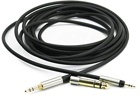 -Audio-Upgrade-Kabel kompatibel mit Audio Technica ATH-M50x, ATH-M40x, ATH-M70x Kopfh枚rer, 1,2 m