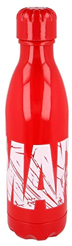 Stor MARVEL - Grande Bouteille Isotherme - Gourde réutilisable MARVEL - Bouteille transportable rouge 660 ml