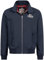 Lonsdale Herren Classic Allwetterjacke, Navy/Silver, XL