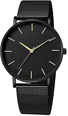 Montre pour Femme Montre Femme Rose Gold 2030 Ceinture en Maille Ultra-Mince pour Femme Montres-Bracelets à la Mode