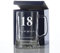 ukgiftstoreonline Personalised 18th Birthday Beer Glass Tankard Gift Boxed with Sentiment