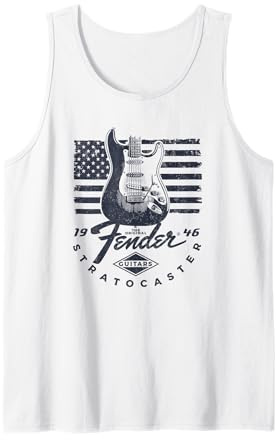 Fender 1946 Stratocaster American Flag Backdrop Canotta