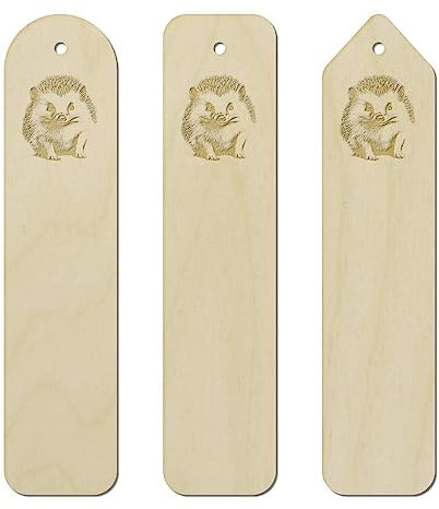 3 x 'Igel' Lesezeichen (BK00028737)