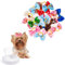 JOCXZI 15PCS Hundehaarschleifen,Hunde Haarschmuck,Haarschleifen Hund,Hunde Kopfschmuck, für Lange Haare Haustier Hunde Katze Welpen, 10 Farbe