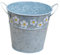 FONDOTIN Retro-blumentopf-Dekoration – Metall-blecheimer-pflanztöpfe Zur Dekoration