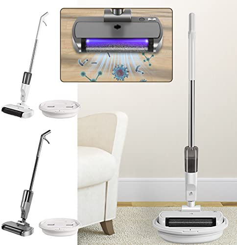 WAGNUS Aspirapolvere per liquidi e liquidi Lavapavimenti e Scopa Senza Fili, Detergenti 4 in 1 ad Asciugatura Rapida per Moquette e Pavimenti duri