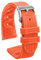 watchdives Gummi-Waffel-Uhrenarmband, Weiches Gummi-Uhrenarmband, Wasserdichte Ersatz-Taucher-Uhrenarmbänder mit Zwei Befestigungsschlaufen für Männer und Frauen