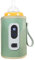 Baby Bottle Warmer, LCD Screen, Temperature Adjustable, Waterproof, Portable Milk Bottle Heater for Travel, Plane and Car Use (Green)