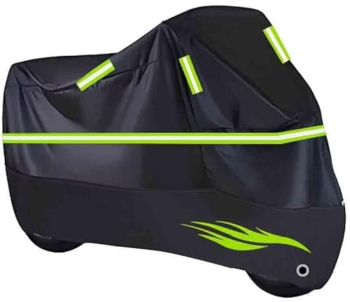 motorradabdeckung kompatibel mit Kawasaki Ninja 400 KRT Edition 2018-Present,motorradplane Winterfest