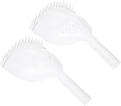 FRCOLOR 2stücke Gesichtsmasken Mit Haarspray Friseur-masken Gesichtsbedeckungen Gesichtsschutz Ergonomisches Design Bequem Zu Tragen Einfach Anzuwenden Geeignet Für Zuhause Und Salon