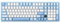 MechLands LEOBOG Hi98 Aluminium-Legierung kabelgebundene Gaming-Tastatur, 98% Hot Swappable Custom Keyboard, programmierbare mechanische Tastatur mit FR4-Platte, NKRO, RGB für Win/Mac/Linux (Blau)