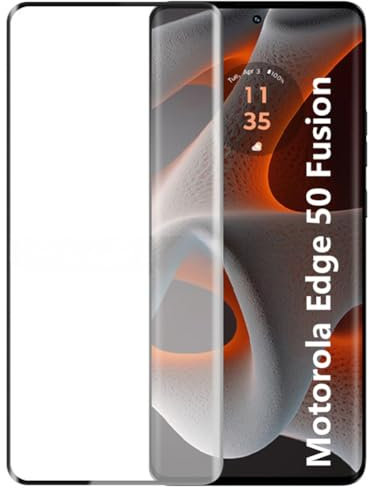 Kepuch Protector de Pantalla para Motorola Edge 50 Fusion - Vidrio Templado 2 Paquetes