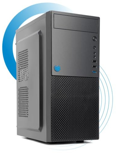 DILC, PC Business Task - A, PC Desktop Fisso, Computer Office, AMD Ryzen 5 5600G 3.90 Ghz, SSD 480 GB, RAM 16 GB DDR4, Windows 11, Garanzia 3 Anni