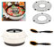 RoadBaker All Inclusive Set - 6-teilig | Campingbackofen | Backgitter | mobiler Backofen | Servierlöffel | Kochlöffel | Backblech