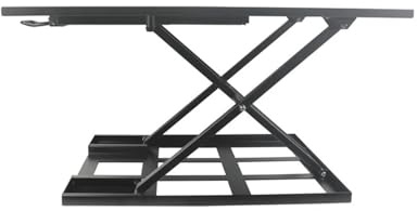 KFVMVTDW MD01 komplett montierter, leicht anhebbarer, höhenverstellbarer Laptop-Schreibtisch 81 x 56 cm, Monitorständer, Schreibtischerhöhung