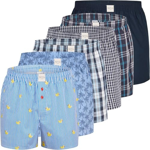 Phil & Co. Berlin 6 Webboxer Herren American Boxer Boxershorts Shorts