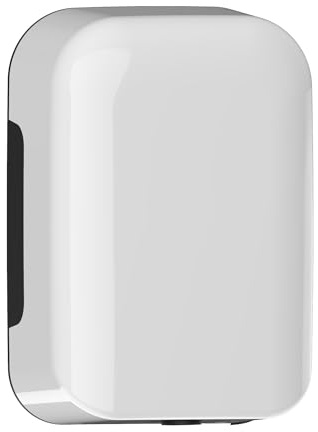 AURA LUXURY COLLECTION Asciugamani Automatico ad Alta velocità con Filtro HEPA E11 – Motore DC a Lunga Durata, Silenzioso, Sensore a Infrarossi, Protezione Multipla, Scocca ABS (Bianco)
