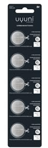 UYUNI Lighting Batterien CR2477 3V 5erSet (1 Pack)