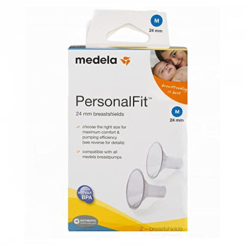 Medela PersonalFit - Protectores de pecho (2 unidades, 24 mm)