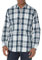 Amazon Essentials Men's Regular-Fit Long-Sleeve Casual Poplin Shirt, White Navy Large Plaid, XXL