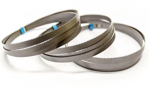 3 lame a nastro bimetalliche HSS M42, 1140 x 13 x 0,65 mm, con 14/18 denti per pollice