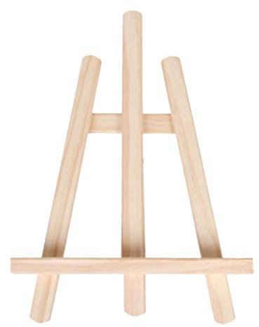 S-TROUBLE Faltbarer Desktop Holzhalter für iPad Handy Tablet PC Buchhalter Mini Staffelei Halter