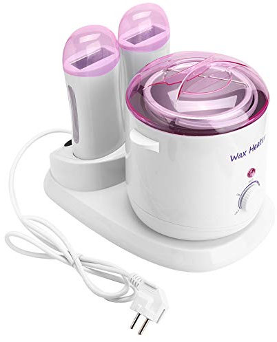 Shopping Pazzo Scaldacera, Macchina per ceretta Regolabile da 180 W, Corpo da 800 ml per Uso Professionale per Salone di Bellezza per Uso Domestico(European Standard 220V)