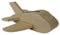 Décopatch EV019C - Urne/Briefbox aus Pappmaché, Flugzeug 55x20cm, 1 Stück