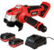 Excel 18V Cordless Angle Grinder 115mm with 2 x 2.0Ah Battery & Charger EXL278 - Spindle Lock - 3 Position Side Handle - Ideal for Welders, Electricians, Automotive