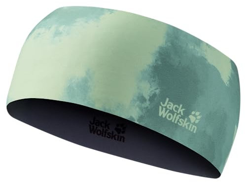 Jack Wolfskin Tourer Headband Light Hedge Green Allover ONE Size