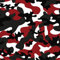 Loussiesd Tarnung Stoff für den Außenbereich,Meterware,Bauernhaus Heer rot schwarz Tarnung Polsterstoff für Stühle,bunter Muster Kunst Dekorationsstoff für Heimwerkerprojekte,276x160cm,Schwarz Weiß