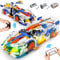 Joellfuner Set de Construction de Voiture de Sport, Jouets de Blocs de Construction, Technologie 1:14 avec Télécommande 2.4 GHz & App, 1314 Pièces Modèle de Voiture de Course