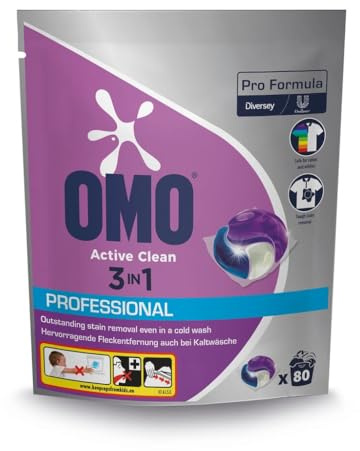Omo Professional Active Clean 3in1 Kapseln - 80 Stk.