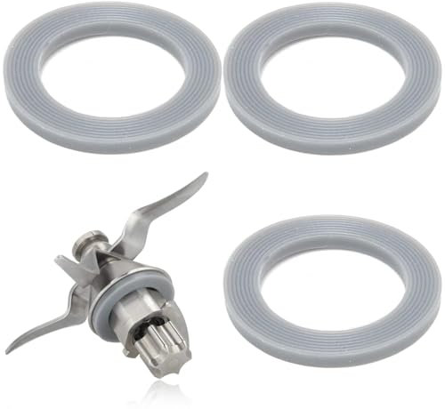 GXGM 3 Pezzi Guarnizione Per Coltello Thermomix,Per Ricambi Tm31,Anello Di Tenuta Per Macchine Da Cucina Tm31 Tm21 Accessori Nuovi Pezzi Di Ricambio Guarnizione Ad Anello