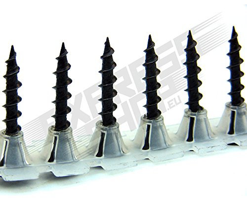Gurtschrauben Magazinschrauben 3,9 x 35 mm Grobgewinde für Bosch Makita Hitachi usw. - PROFIQUALITÄT FÜR TROCKENBAUER
