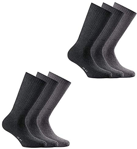 Rohner Basic Sport Socken 6 PAAR, Unisex Tennissocken