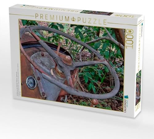CALVENDO Puzzle EIN Motiv aus dem Kalender Traktoren - Game Over | 1000 Teile Lege-Größe 64 x 48 cm Foto-Puzzle für glückliche Stunden